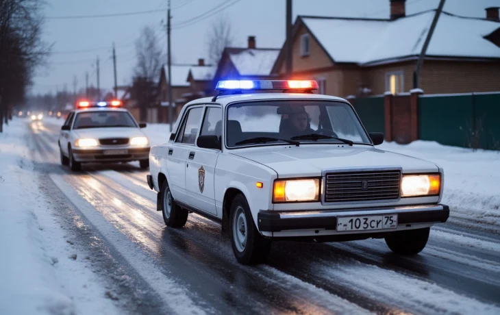 Полицейские устроили погоню за пьяным водителем на &laquo;семерке&raquo; в станице Брюховецкой