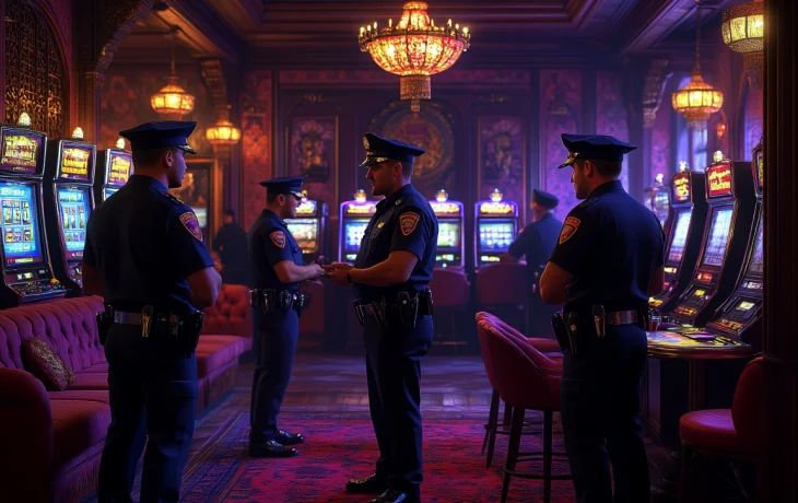 В Сочи оперативники обнаружили нелегальное казино в кальянной торговой галерее