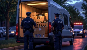 Инспекторы на Кубани обнаружили тонны пива без документов в транзитном грузовике