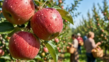 Кубань собрала более 4 тыс. тонн яблок и готовится к рекордному урожаю