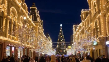 Краснодар стал вторым в рейтинге самых ярко украшенных к Новому году городов России