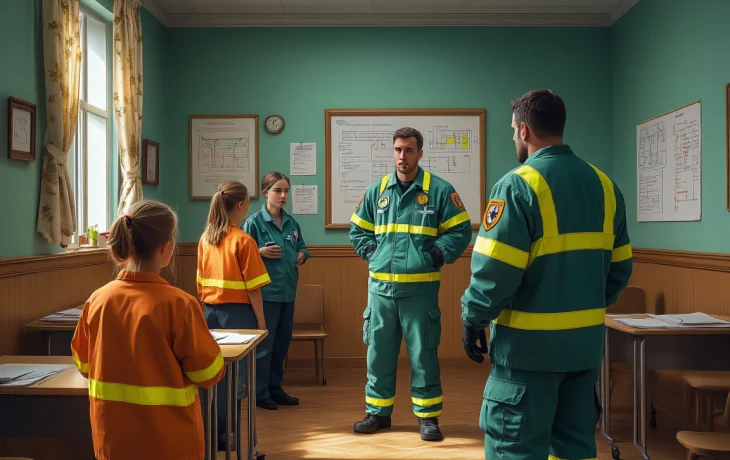 Командно-штабные учения по детской безопасности прошли в сочинском санатории имени Семашко