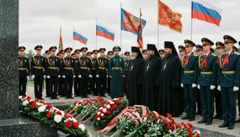 Останки 48 красноармейцев перезахоронили в Крымском районе с воинскими почестями Останки 48 красноармейцев перезахоронили в Крымском районе с воинскими почестями