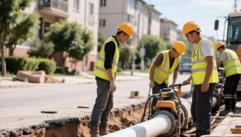 В Белореченске обновляют более 2 км канализации по нацпроекту до 2027 года