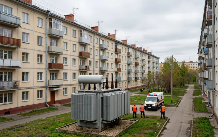 В Краснодаре из-за аварии без света остались более 30 улиц в Прикубанском округе
