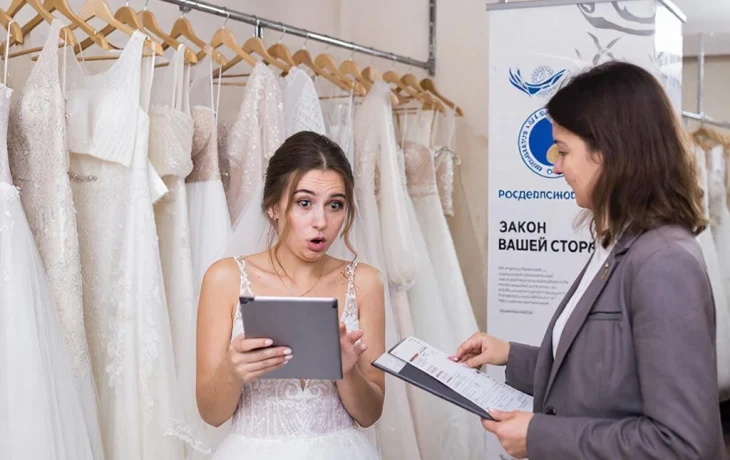 Роспотребнадзор признал незаконной плату за примерку свадебных платьев в салонах Роспотребнадзор признал незаконной плату за примерку свадебных платьев в салонах