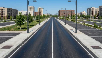 В Краснодаре на улице Ярославской проложили участок дороги между Репина и проездом Репина