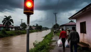 В Крымском районе включили сирены из-за опасного подъема уровня воды в реках