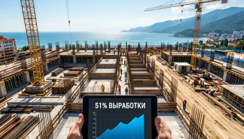 Стройкомпания в Сочи увеличила выработку на 51% с помощью бережливых технологий