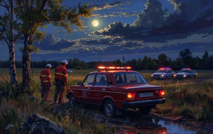 Lada на высокой скорости вылетела с дороги в Крыловском районе погиб пассажир