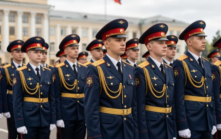 Юбилейный десятый выпуск прошел в Краснодарском президентском кадетском училище