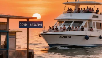 Скоростная &laquo;Комета&raquo; свяжет Сочи и Абхазию тремя дополнительными рейсами в неделю