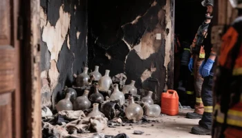 Парень поджег дом в Апшеронском районе, чтобы раскрыть нарколабораторию девушки Парень поджег дом в Апшеронском районе, чтобы раскрыть нарколабораторию девушки