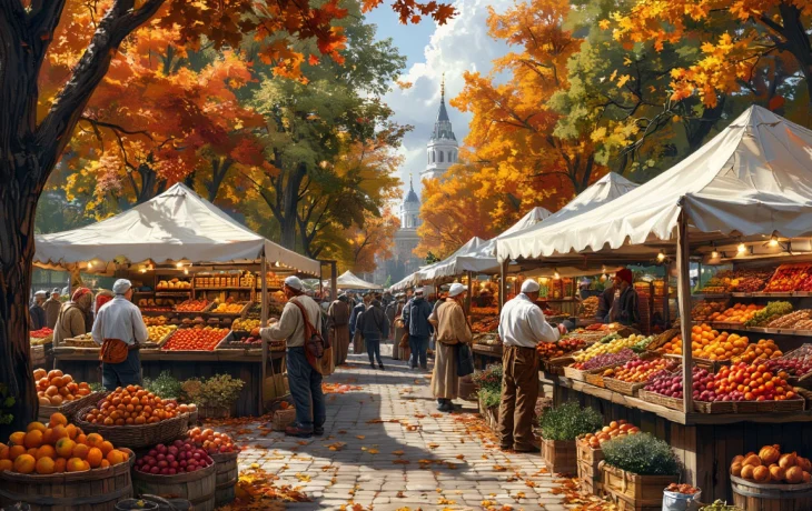 Четыре ярмарки выходного дня откроются в Краснодаре 27 сентября