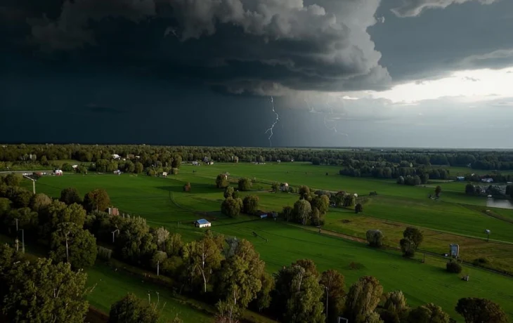 Гидрометцентр предупреждает о сильных ливнях и штормовом ветре в Краснодарском крае.