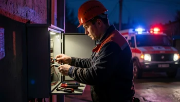 Более 35 улиц Прикубанского округа Краснодара остались без света из-за аварии