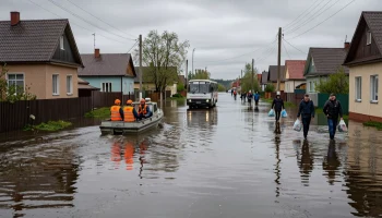 В двух поселениях Крымского района ввели режим ЧС из-за подтоплений