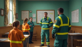 Командно-штабные учения по детской безопасности прошли в сочинском санатории имени Семашко