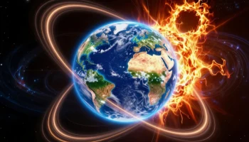 Первая продолжительная магнитная буря весны накрыла Землю 14 марта Первая продолжительная магнитная буря весны накрыла Землю 14 марта