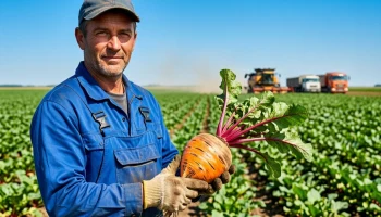 Кубань обеспечила 14% производства сахарной свеклы в РФ в 2025 году