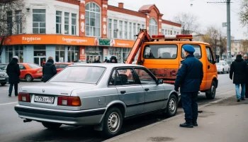 В Краснодаре с начала года за нарушения парковки эвакуировали около 2,8 тыс. машин