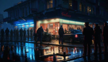 Пьяный мужчина нанес ножевое ранение парню у магазина в Кропоткине