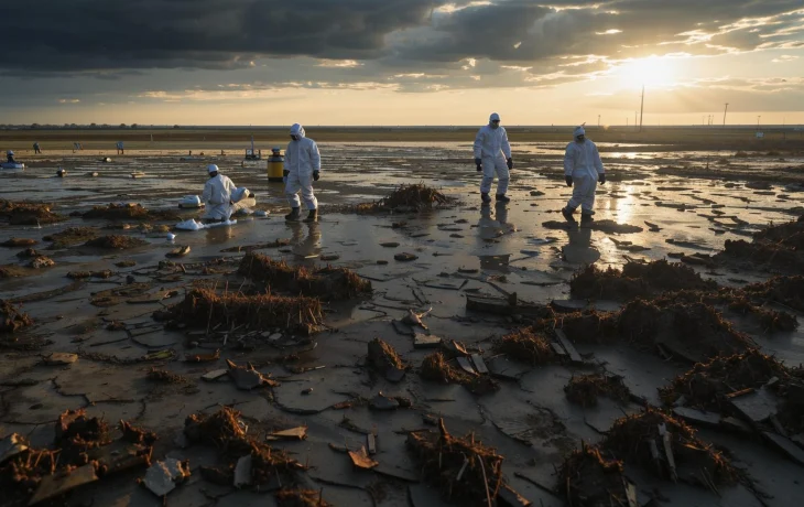 Прокуратура начала проверку после массовой гибели рыбы в осушенном озере Горячего Ключа