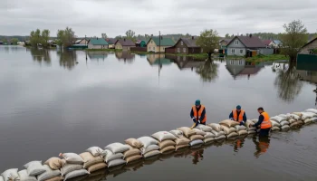 На Кубани усилили группировки спасателей в районах, где поднялся уровень рек