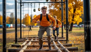 В Курганинске откроют одну из самых длинных в России полос препятствий для школьников