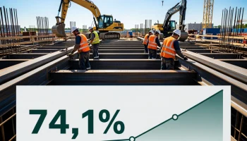 Новороссийская стройкомпания повысила выработку на 74,1% благодаря нацпроекту