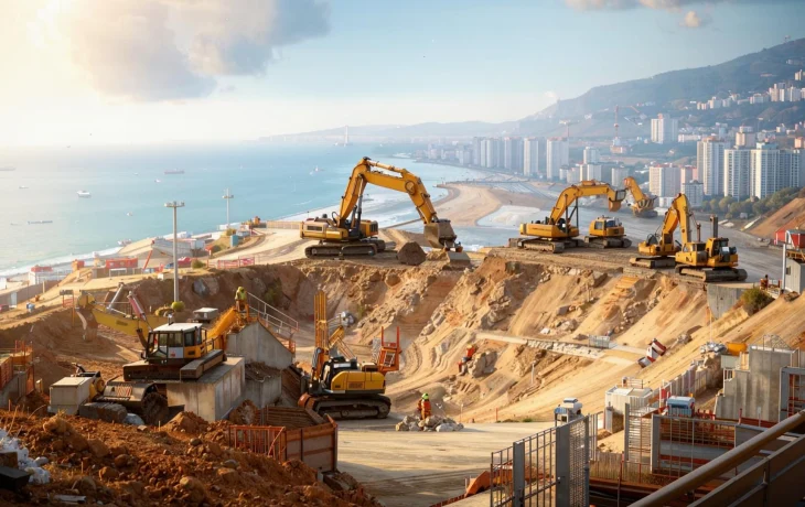 Работы на оползневом участке в центре Сочи завершат к декабрю 2025 года