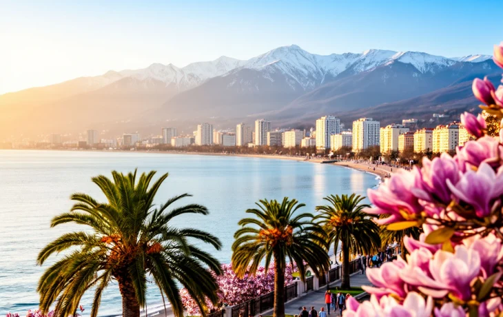 Турпоток в Сочи с начала 2026 года достиг миллиона гостей