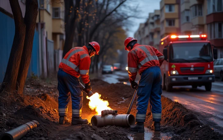 Почти 50 домов в районе Авиагородка Краснодара остались без горячей воды