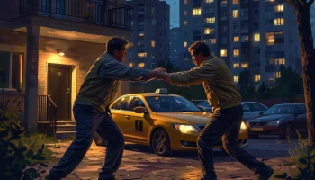 В Апшеронске отец и брат таксиста жестоко избили до смерти его обидчика