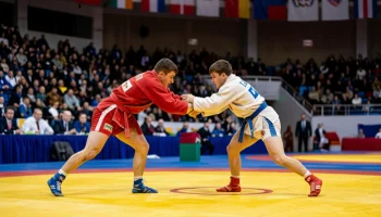 Пять кубанских самбистов выиграли международный Гран-при в Краснодаре