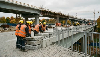 Движение по двум полосам Фадеевского путепровода в Краснодаре запустят в октябре Движение по двум полосам Фадеевского путепровода в Краснодаре запустят в октябре