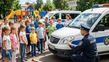 Госавтоинспекция провела занятие по ПДД в детских садах Анапы