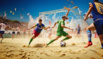 ПФК Краснодар ЮМР вышел в полуфинал чемпионата России по пляжному футболу