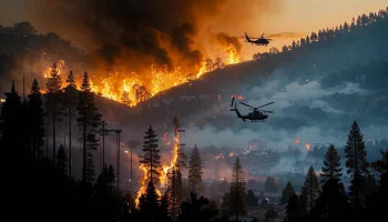 Лесной пожар в Геленджике локализован на площади 2 2 гектара