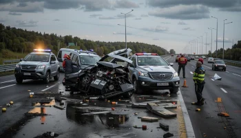 Ребенок пострадал в массовом ДТП на трассе к морю в Туапсинском округе