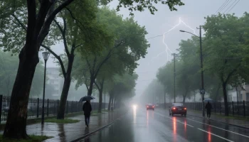 Туман, ливни с грозой и похолодание до -20°C ожидаются на Кубани 12 ноября