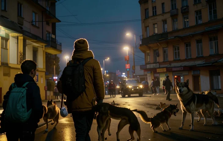 Стая бездомных собак напала на школьника на улице Айвазовского в Краснодаре