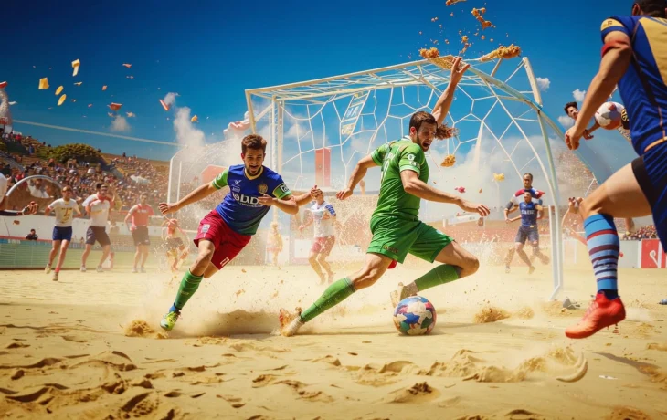 ПФК Краснодар ЮМР вышел в полуфинал чемпионата России по пляжному футболу