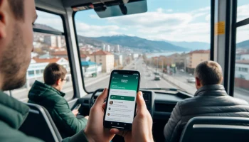 В Новороссийске запустили оплату проезда в автобусах по геопозиции через приложение