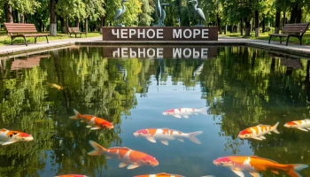 В сочинском парке «Ривьера» после реконструкции открыли пруд «Черное море» В сочинском парке «Ривьера» после реконструкции открыли пруд «Черное море»