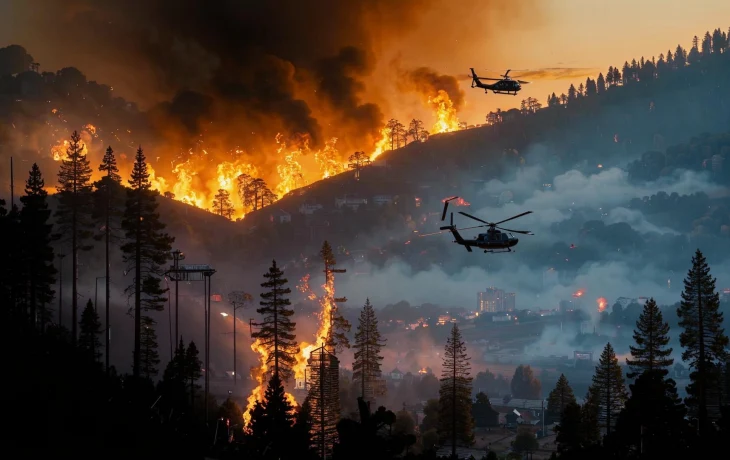 Лесной пожар в Геленджике локализован на площади 2 2 гектара