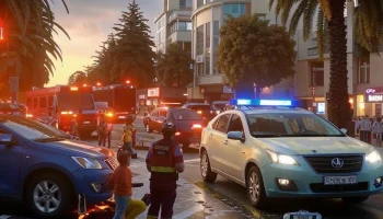 Пятилетний ребенок пострадал в лобовом ДТП в центре Сочи