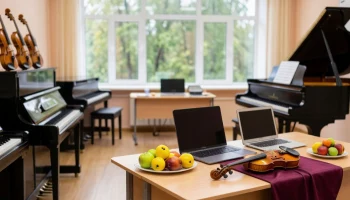 Новое оборудование закупили по нацпроекту в ДШИ станицы Гостагаевской в Анапе
