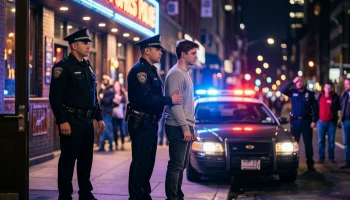 Полиция задержала 26-летнего сочинца за нападение на охранника бара