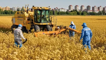 В Краснодаре выкосили более 20 тысяч гектаров амброзии и сорняков